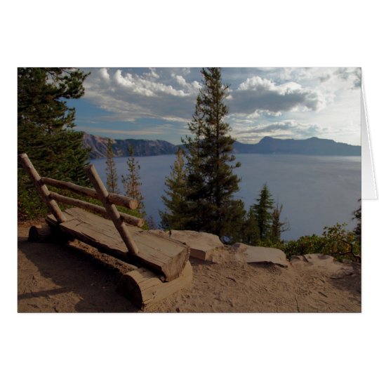 Crater Lake Cleetwood Cove Overlook Card