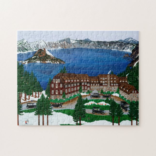 Crater Lake Lodge Puzzle (Horizontal)
