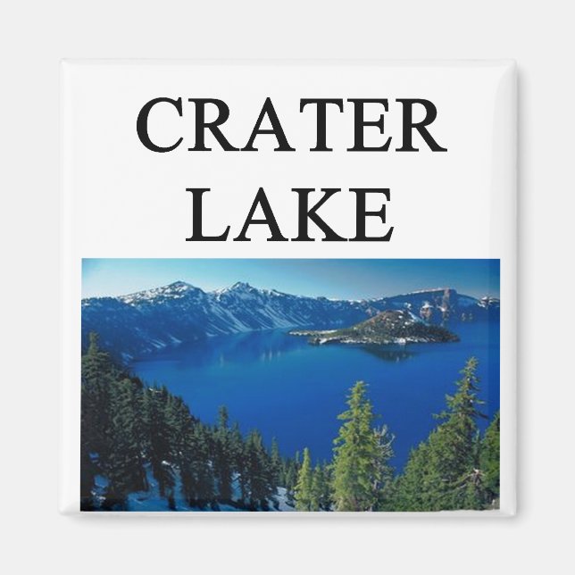 crater lake magnet (Front)