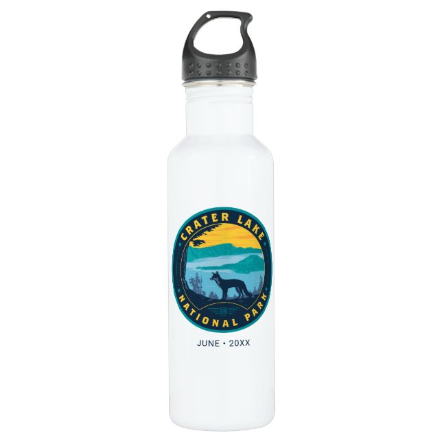 Crater Lake National Park 710 Ml Water Bottle (Front)