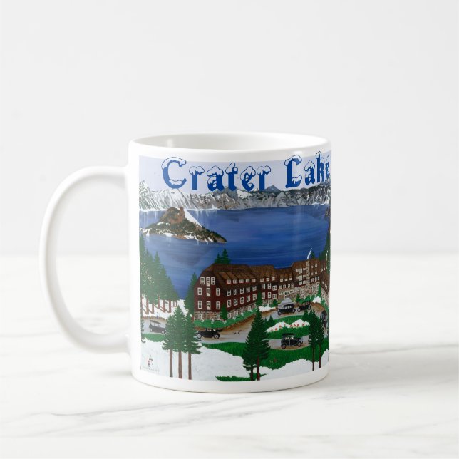 Crater Lake National Park and Lodge Mug (Left)