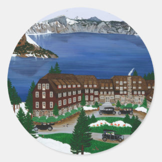 Crater Lake National Park Classic Round Sticker
