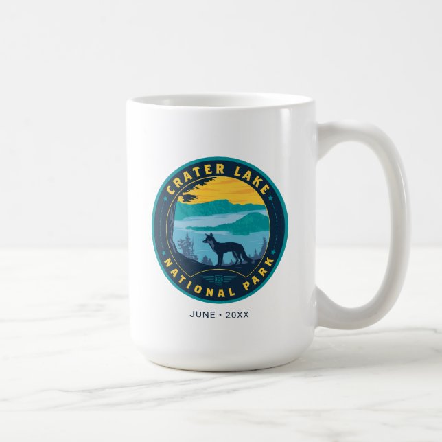 Crater Lake National Park Coffee Mug (Right)