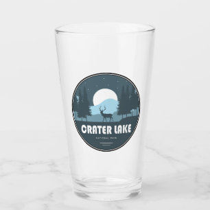 Crater Lake National Park Deer Glass