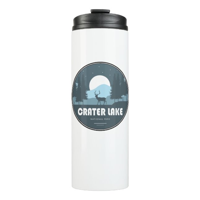Crater Lake National Park Deer Thermal Tumbler (Front)