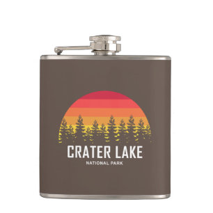 Crater Lake National Park Hip Flask