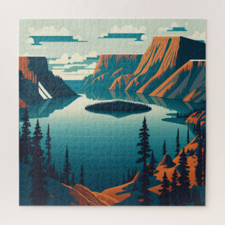 Crater Lake National Park Jigsaw Puzzle