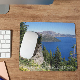 Crater Lake National Park Landscape Mouse Mat