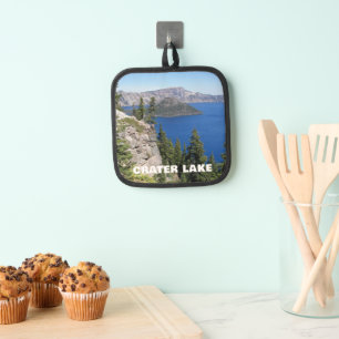 Crater Lake National Park Landscape Pot Holder