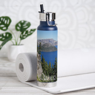 Crater Lake National Park Landscape Water Bottle