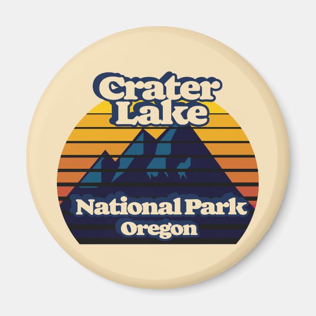 Crater Lake National Park Magnet (Front)