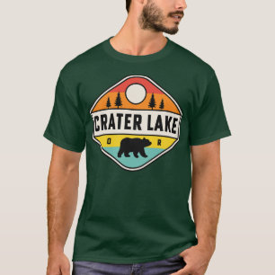 Crater Lake National Park Oregon Camping Hiking T-Shirt