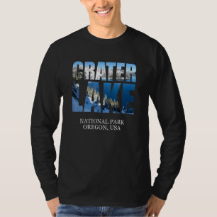Crater Lake National Park Oregon Hiking Camping T-Shirt