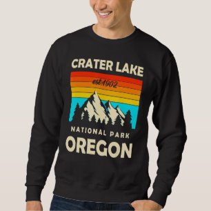 Crater Lake National Park Oregon Mountain Hiking R Sweatshirt