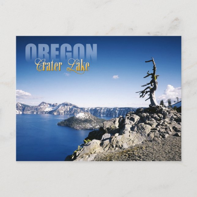 Crater Lake National Park, Oregon Postcard (Front)
