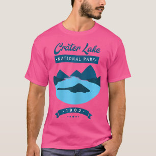 Crater Lake National Park - Oregon State 1902 Blue T-Shirt