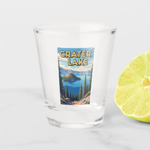 Crater Lake National Park Oregon Travel Shot Glass