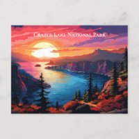 Crater Lake National Park Souvenir Travel 