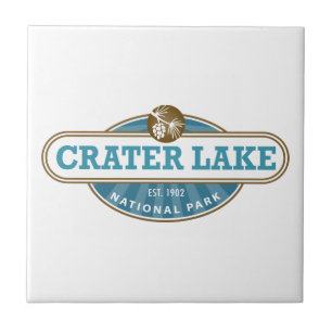 Crater Lake National Park Tile