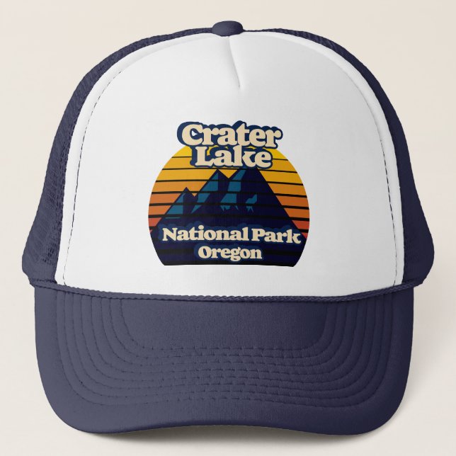 Crater Lake National Park Trucker Hat (Front)