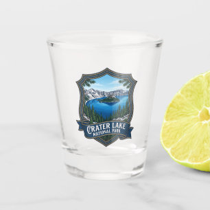 Crater Lake National Park USA Shot Glass