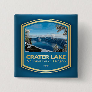 Crater Lake NP (PF1) 15 Cm Square Badge