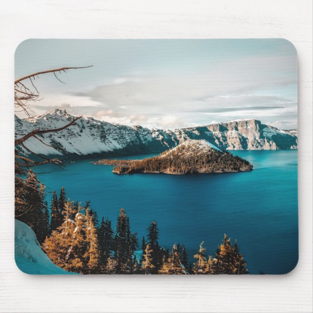 Crater Lake of Southern Oregon   Mouse Mat (Front)