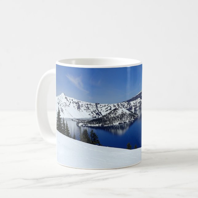 Crater Lake, Oregon Coffee Mug (Front Left)