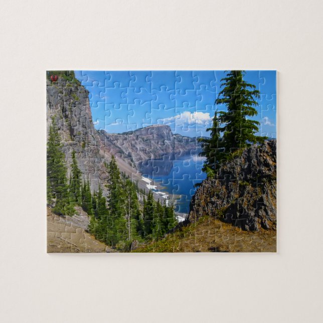 Crater Lake Oregon Jigsaw Puzzle (Horizontal)