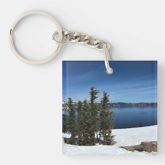 Crater Lake, Oregon Key Ring (Front)