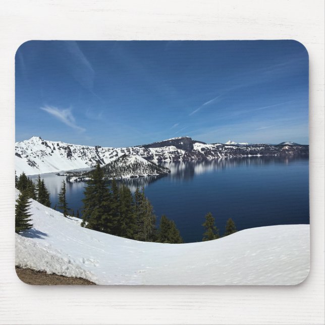 Crater Lake, Oregon Mouse Mat (Front)