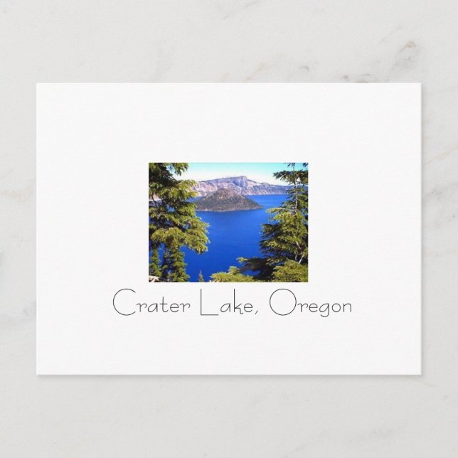 Crater Lake, Oregon Postcard (Front)
