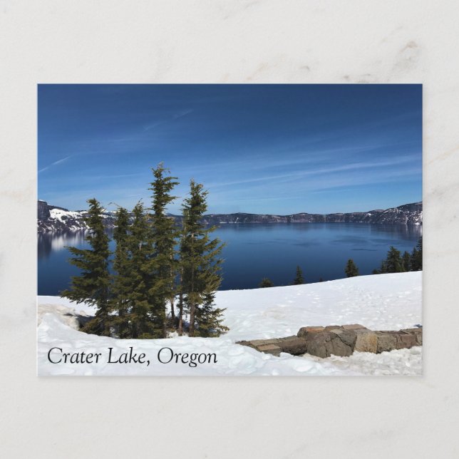 Crater Lake, Oregon Postcard (Front)