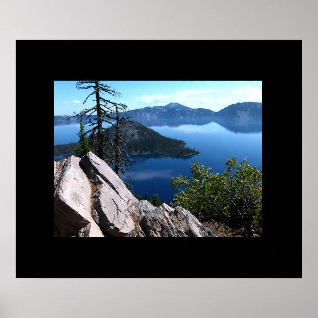 Crater Lake Oregon Poster (Front)