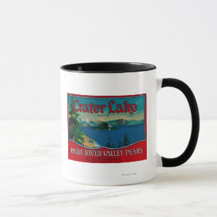 Crater Lake Pear Crate LabelMedford, OR Mug