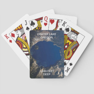 Crater Lake Playing Cards