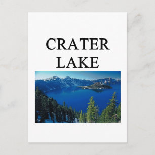 crater lake postcard