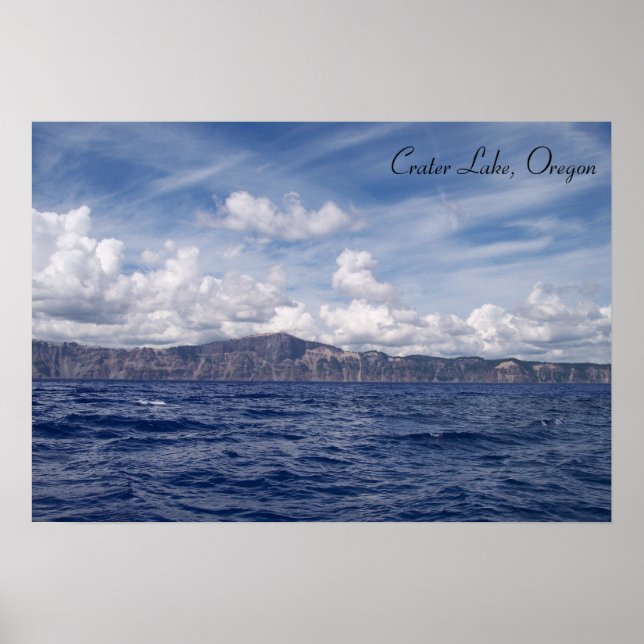 Crater Lake Poster (Front)