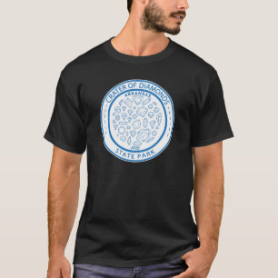 Crater of Diamonds State Park Arkansas Badge T-Shirt