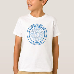 Crater of Diamonds State Park Arkansas Badge T-Shirt