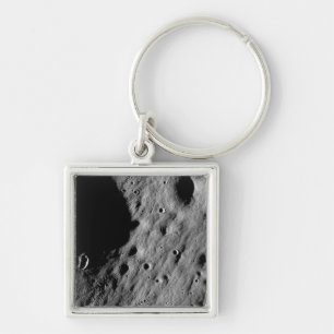 Cratered regions key ring