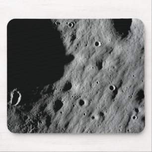 Cratered regions mouse mat
