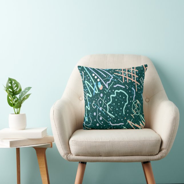 Craters and Comets Cushion (Chair)