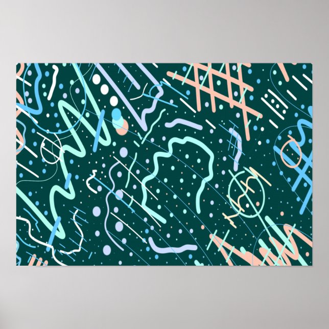 Craters and Comets Poster (Front)