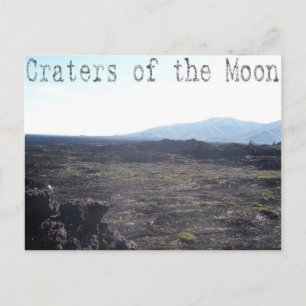 Craters of the Moon, Idaho Postcard