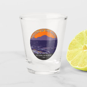 Craters of the Moon National Monument Idaho Shot Glass