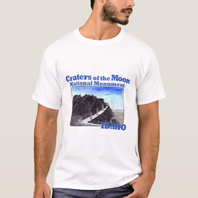 Craters of the Moon National Monument, Idaho T-Shirt (Front)