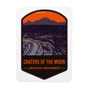 Craters Of The Moon National Monument Magnet