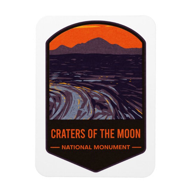 Craters Of The Moon National Monument Magnet (Vertical)