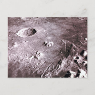 Craters on the Moon Postcard